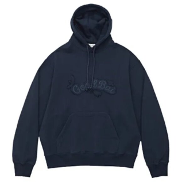 GOOD BAI Unisex Thick Hoodie Size S Navy blue - Picture 4 of 7
